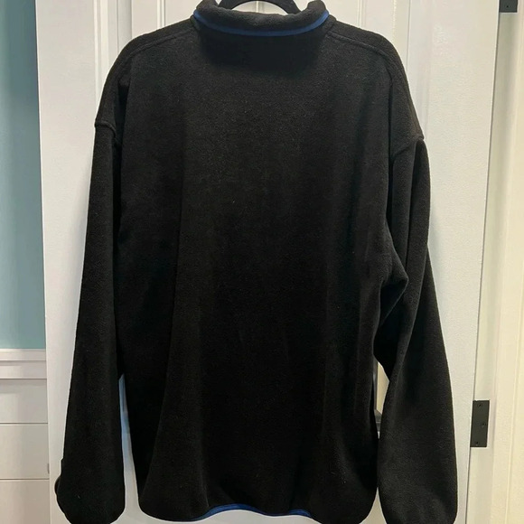 Vintage IZOD Mens Thermal 1/4 Zip. Black. Size XL. - Picture 4 of 6